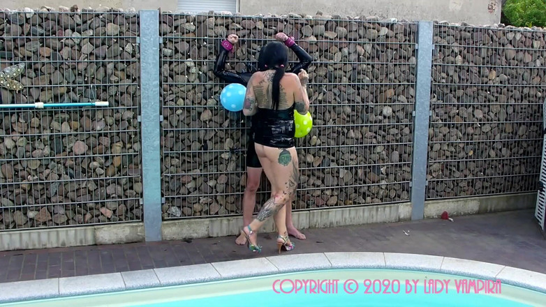 Domina Lady Vampira - SM Studio Femdom Empire: 흑인 대물 자지에게 따먹히는 거유 밀프