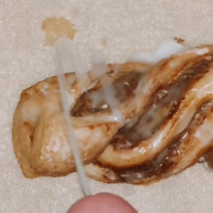 Food Fetish: Sperma-donut-haupt