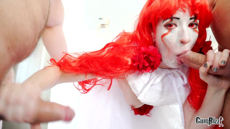 Cumbizz: Halloween-clown nur gut für eine sache, große ladungen schlucken