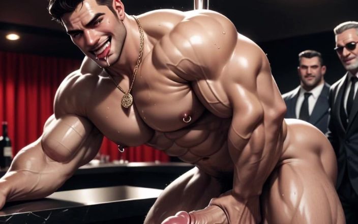 AI gay porn: Ai gran polla de amigo follada por el culo