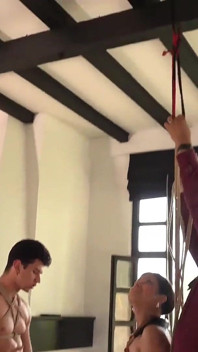 Impressive Hardcore Group Scene of Bondage