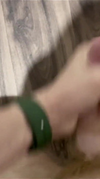 18yo Twink's Hairy Cock Pumps Thick Cum - Legs Spread Wide! Full Video!