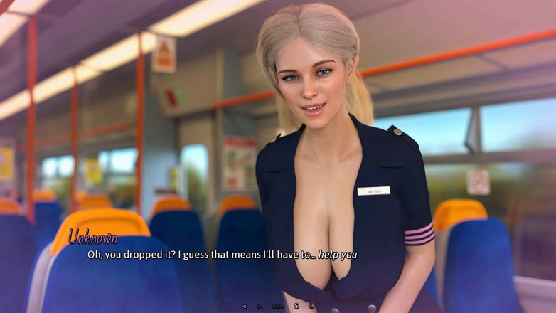 Dirty GamesXxX: Summer heat: sexy supermodell im zug, ep.1