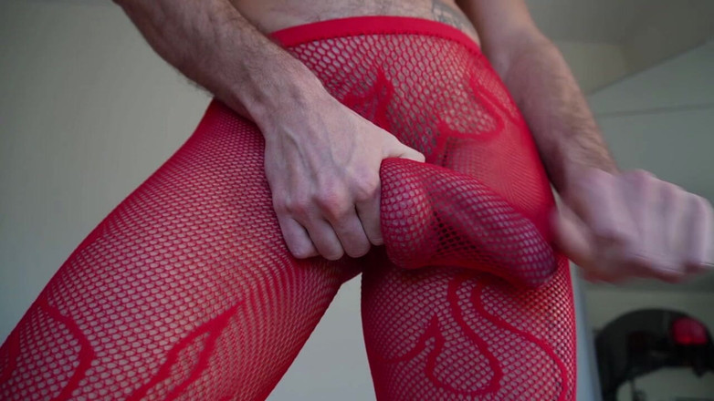 Harry_Jen: Harry_jen Фетиш Шлюховатый Гей В Сетчатых Чулках