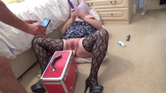 Julie Cunningham: Höhepunkt der fickmaschine & schwanz im mund