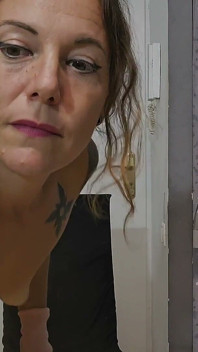 Garden Rubber Gloves Teasing and Masturbating to Squirting