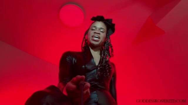 Rosie Reed: Beat Your Balls and Eat It - Ebony Femdom Goddess Rosie...