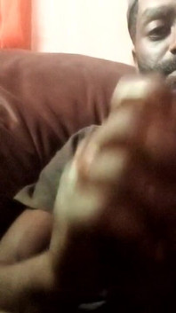 Masturbation Solo, Großer Schwarzer Monsterschwanz