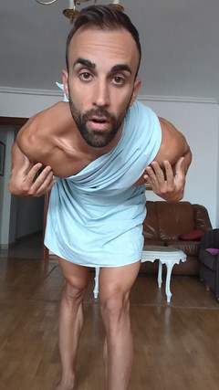 Zeus Ray: Custom Video for a Fan: Wearing Like a Greek God,...