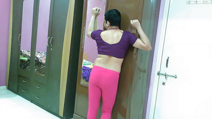 Cute & Nude Crossdresser: Sweet sissy crossdresser femboy Sweet Lollipop in a top and...