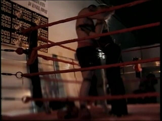 Fuck me Hard: Girl is getting fingered in her ass in wreslting ring