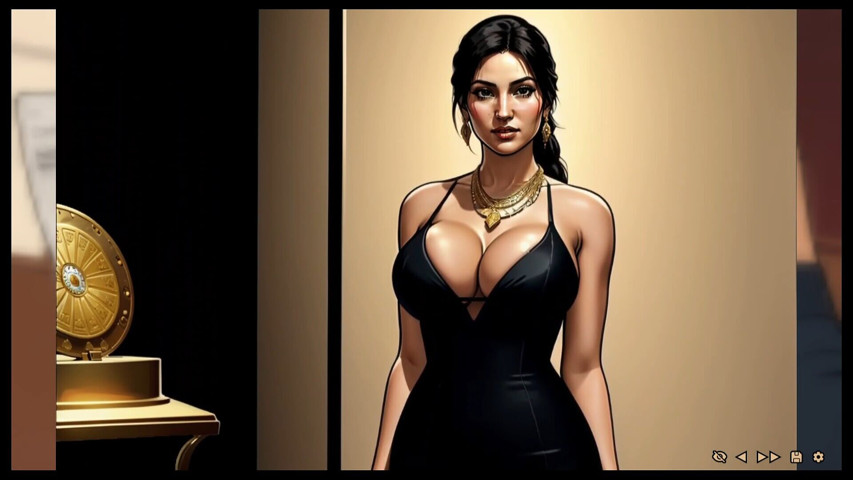 Lara Croft 01 - Sexy Lara with Huge Boobs Made Him Horny (Naughty gameplays)