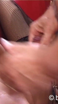 Cum & Piss Amateur Gangbang Party with Blindfolded Blonde MILF Mandy