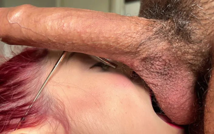 Shamelesscouple: Super Sloppy Close-up Blowjob