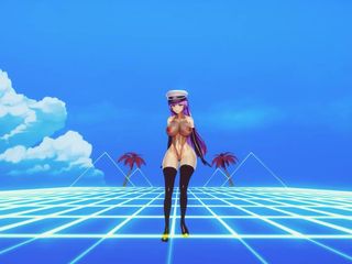 Mmd anime girls: Mmd r-18 anime girls, сексуальний танцювальний кліп 200