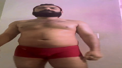 Robgrappler: Zkoušení nového těsného spodního prádla