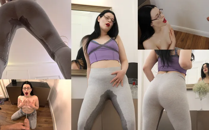 AproductionA: Passionately Wetting Leggings and Enjoying Golden Shower