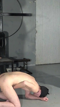 Two Masochists Push Each Other's Asses with Anal Dildos Inserted, Masturbation Show, Licking and Cleaning Own Semen