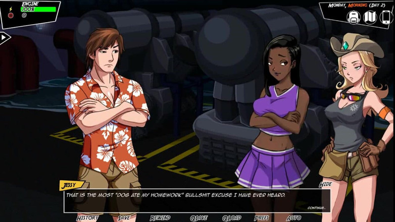 Dirty GamesXxX: Paradise lust: helping her to find her clothes - ep. 7