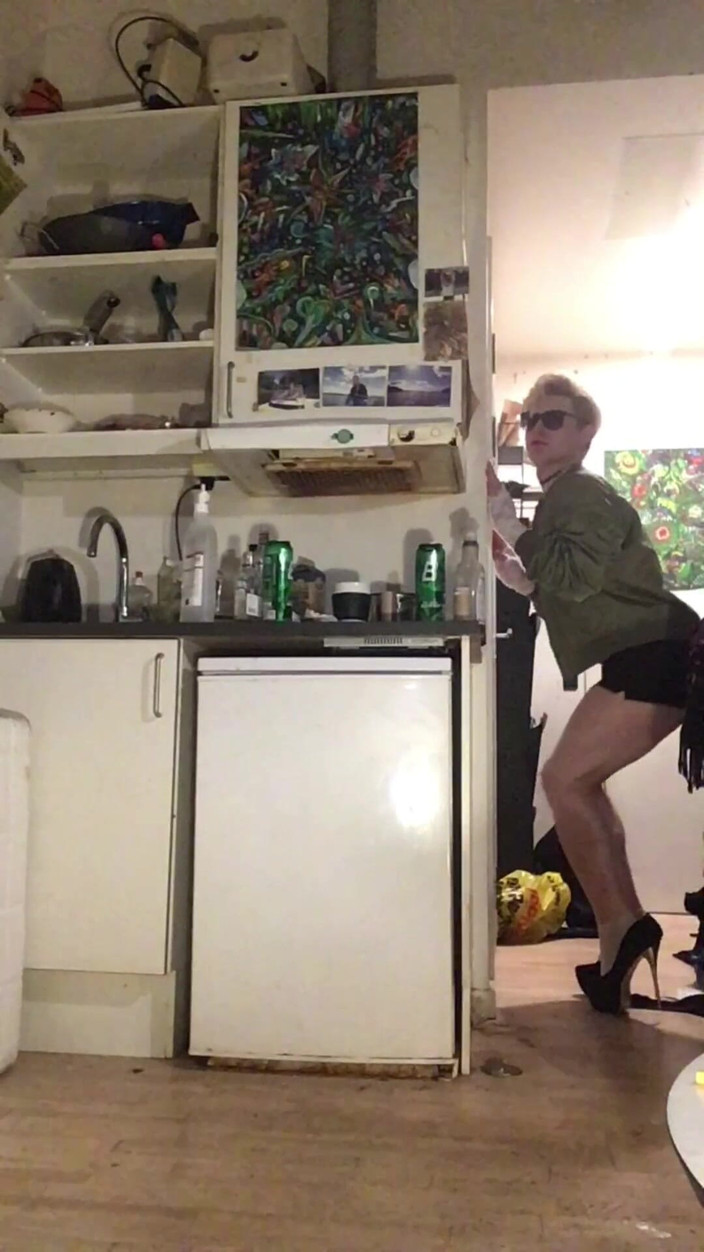 Sissy Cindy Slut: Sissy Frocio Jes Brinch Pantaloni Caldi