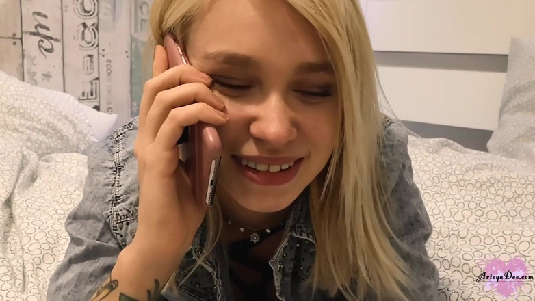 Arteya: Stepdaddy, your BBC friend fuck me - black guy fuck white...