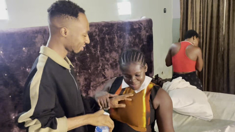 Africanbestsex007: Sikaj na mnie kochanie ... Za sceną