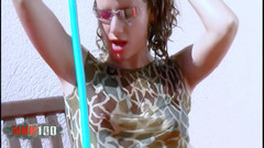 MMM100: Anna pretty la teen anna balla e si spoglia