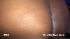 Dick her down good: 长鸡巴后入式
