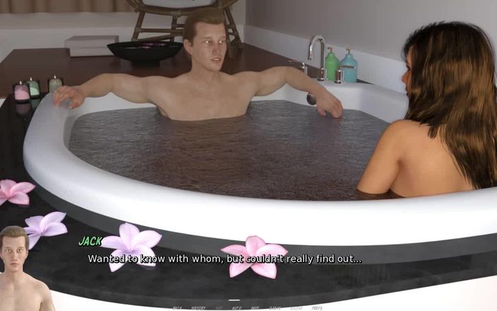 Dirty GamesXxX: Ashley, chaudasse mariée, est dans un bain à remous avec le...