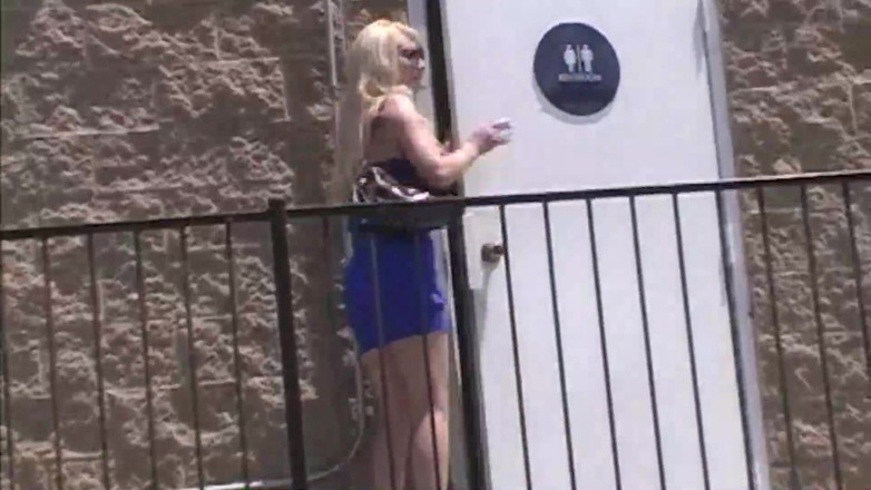 Get Your Fix: Busty Blonde Ditches BF for Glroyhole Pleasure