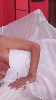 Thick Stepmom Shares Hotel Bed with Horny Stepson