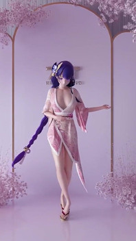Genshin Impact; (Tanah tempat yang murni) tempat yang tidak mungkin dipuasin. Kimono