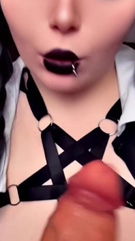 Gfe Wednesday Addams Cosplay