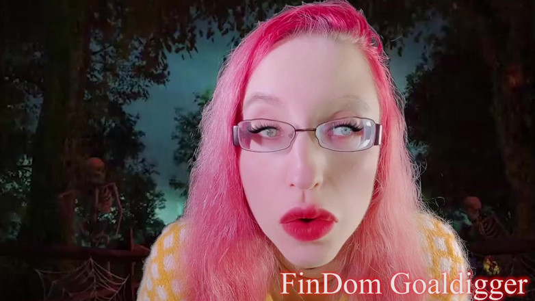 FinDom Goaldigger: Halloween, nozes, transformação de pênis