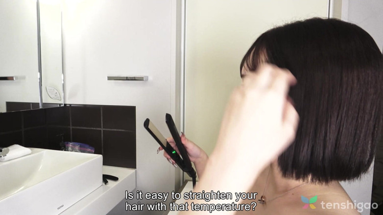 Tenshigao Backstage: Hana Kawamura di belakang panggung