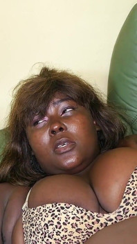 Surprise Trio with a Curvy African Woman