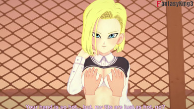 Android 18 Enters College to Continue Fucking Gohan - Dragon Ball Zex Series