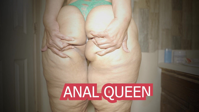Sexpartyatl: Velký zadek phat ass anální královna předvádí svůj phat zadek