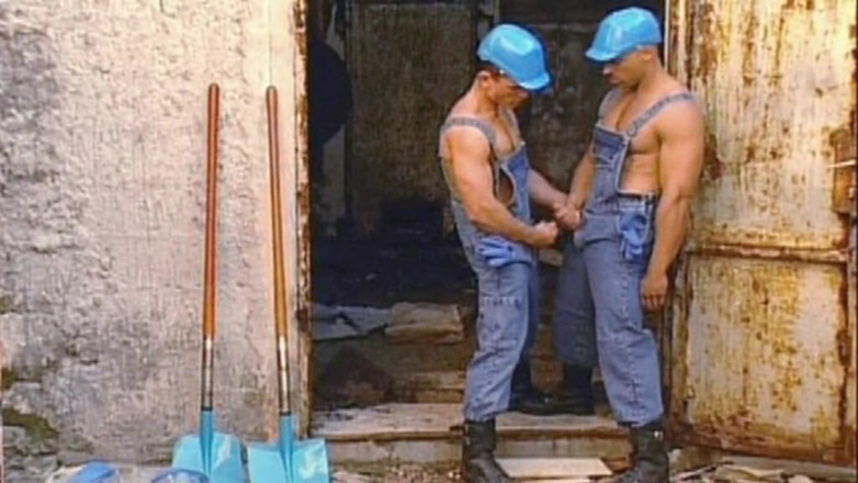 Diamond Pictures (Official): Hung Muscle Jock Drills His Young Lover Anal Outdoors and...
