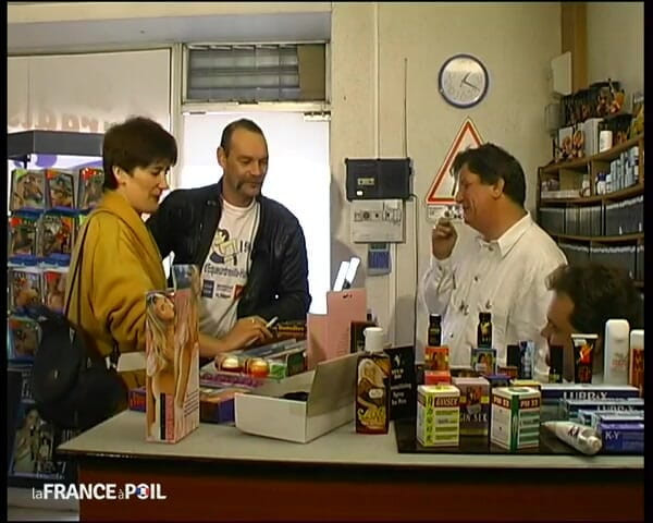 French Gonzo: Carole, nevlastní matka rodiny, falešná velkou tlustou rukou jejího přítele!