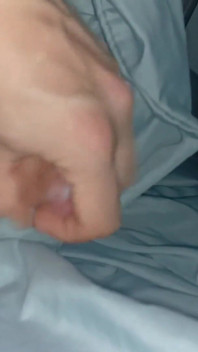 Late Night Fun with Phimosis Big Cock Closed and Tight Forskin - Coming
