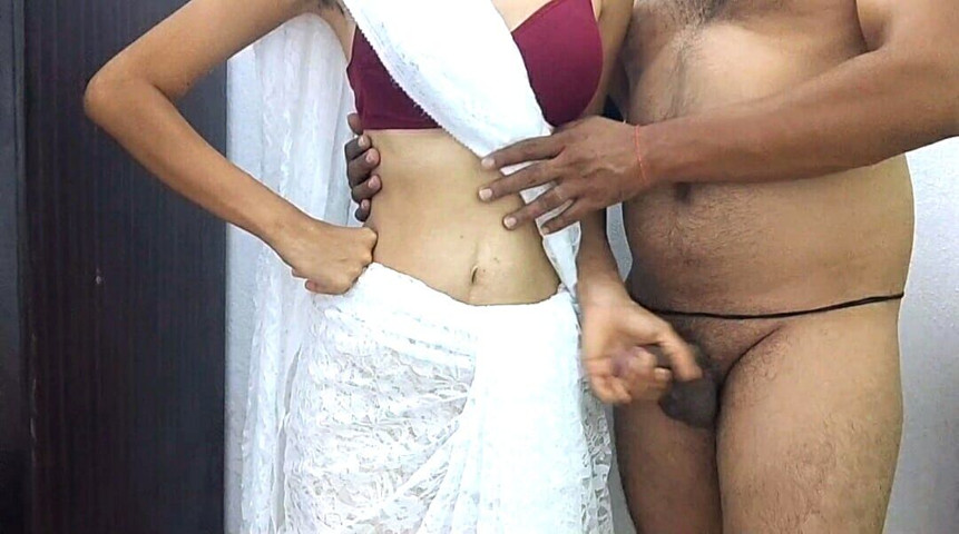 Desi Hot Indian Bhabi Fuck and Sucks in Saree Hard Sex in Frends Room (HotHasini)