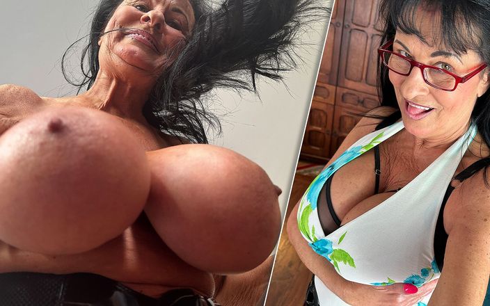 Lillian Black Funhouse: Ich schütte meine eingeölten großen mega-titten