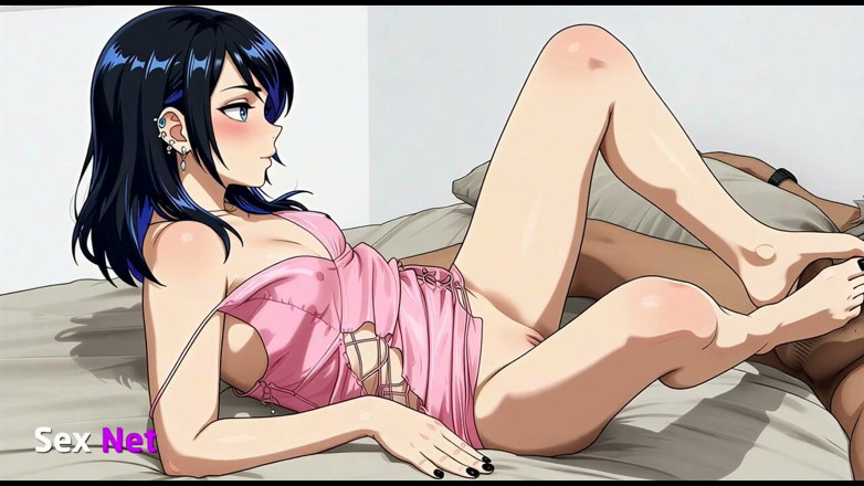 Foot Fetish Brazil: สาวเซ็กซี่ใช้เท้าและเย็ดตูด! Anime Hentai
