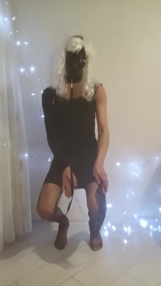 Boy in a skirt: Boy outside, girl inside