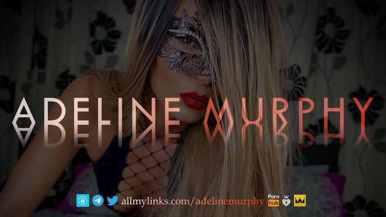 Adeline Murphy: Óleo minha meia-calça preta perfeita e porra nos meus pés