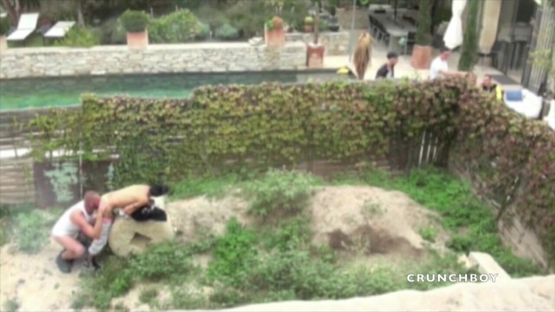 EXHIB BOYS: Juan Perez fucked by bear with huge cock in exhib