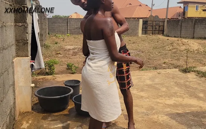 Home Alone: Nasty Bitch Almost Get Caught Cheating on Her Husband with...