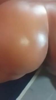 Teasing with My Big Black Ass