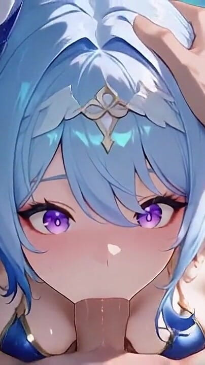 Mix Hime: オデット - ビキニ プールサイドで激しく犯す Hentai同人 POV 喉奥 無修正 (げんしん)